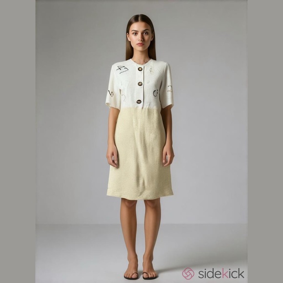 Steve Fabrikant - Vintage Unique & Individual knit Dress NWOT - Picture 2 of 8